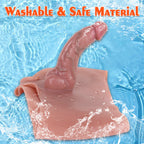 Lifelike Cock Sleeve Extender Strap-on Sex Toy for Men - Silicone Soft Penissleeve Underwear