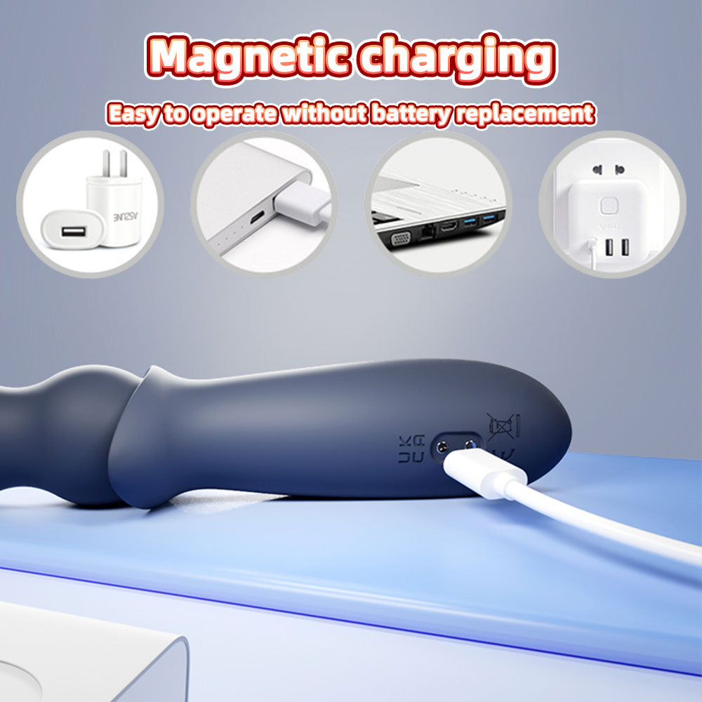 Vibrating Anal Beads Prostate Massager - Portable Finger Vaginal Anal Orgasm Handy Sex Toys