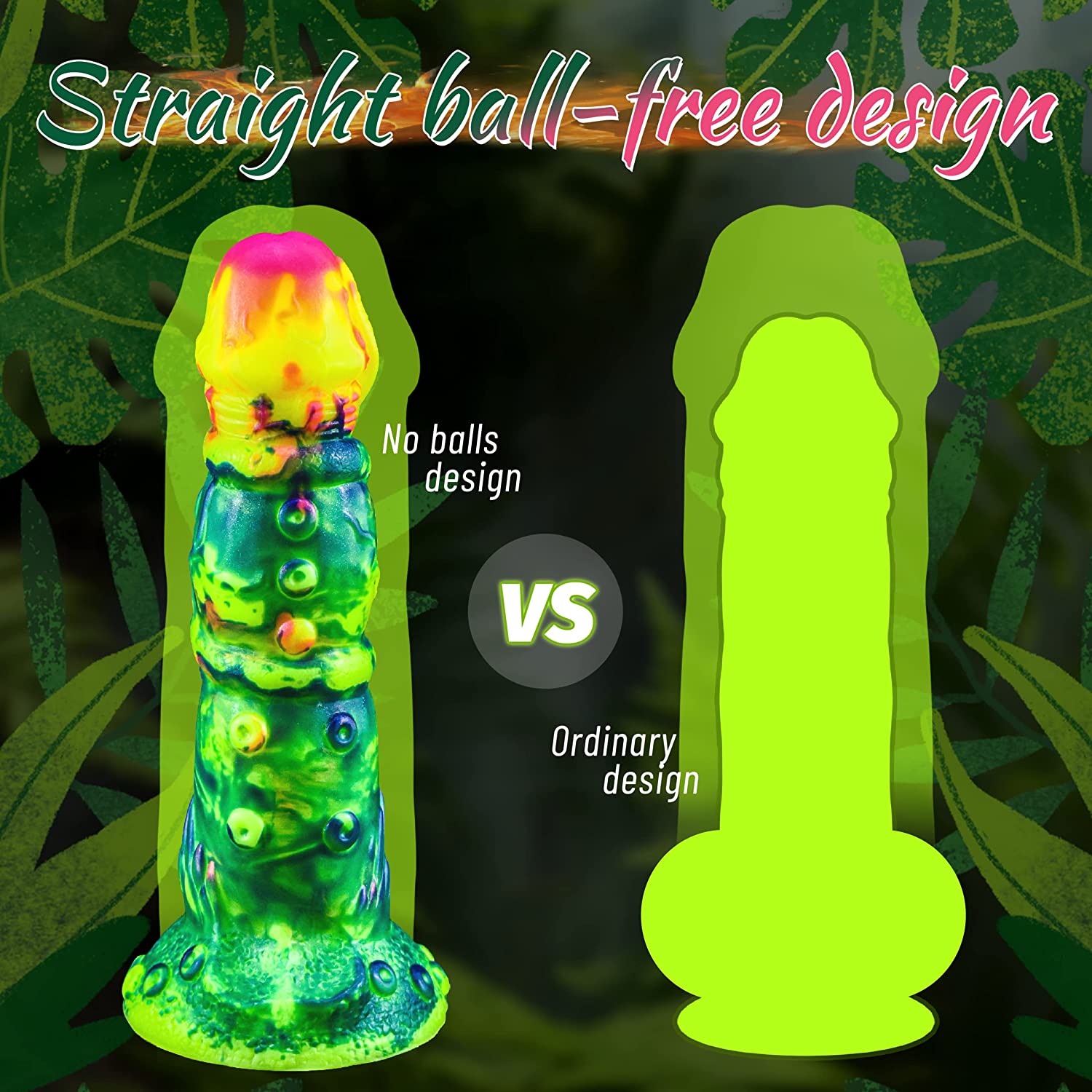 Artistic Canvas Exotic Dildos- Domlust 8.1" Realistic Monster Anal Dildos for Women Men