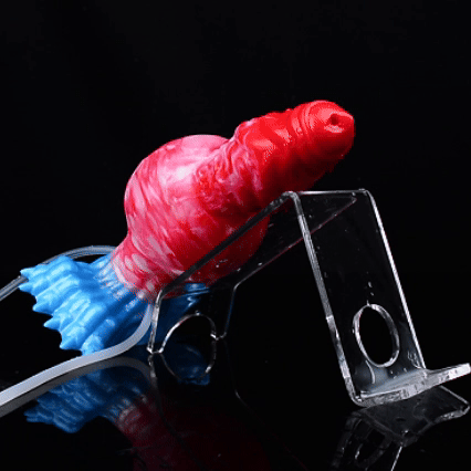 Squirting Inflatable Monster Dildo - Big Knotted Anal Prostate Milking Sex Toys for Women