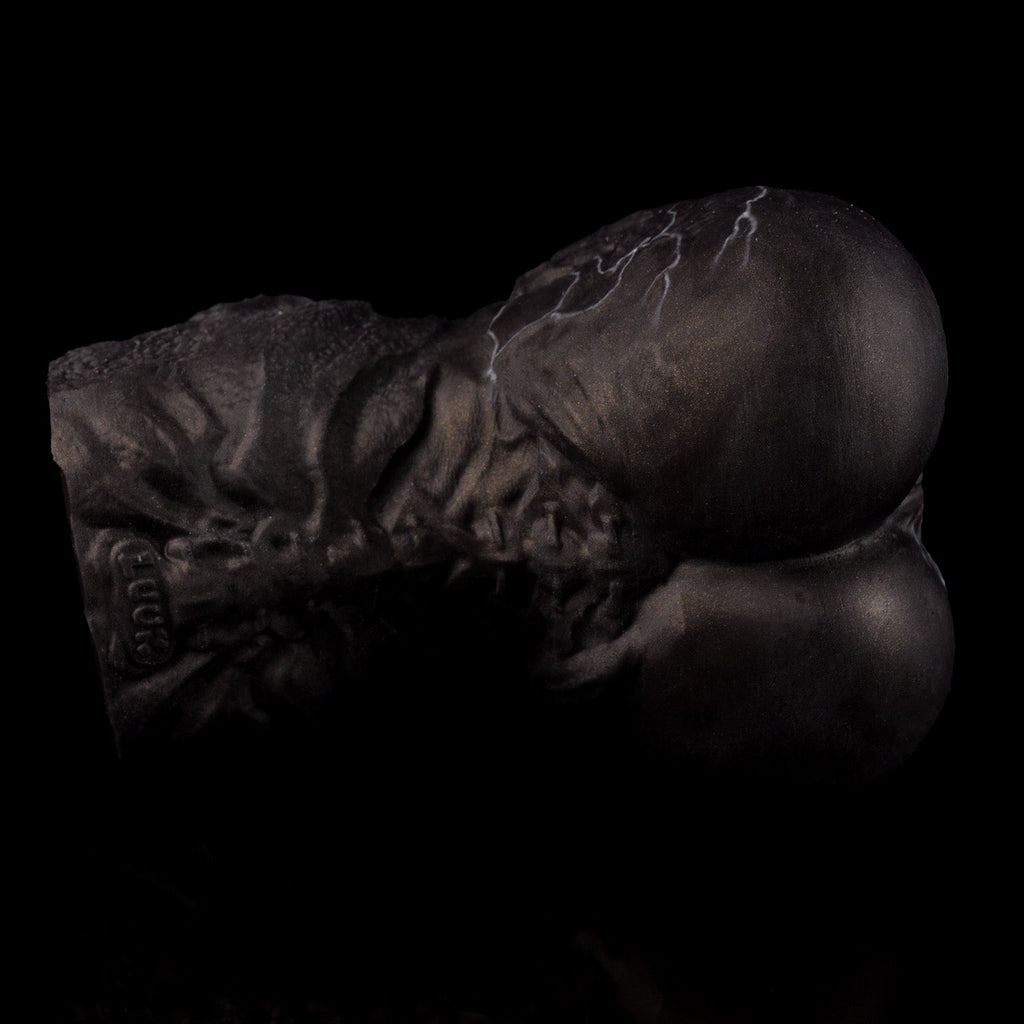 Alien Torso Fantasy Pocket Pussy – Venom Symbiote Dual-Channel Silicone Masturbator for Male Sex Toys