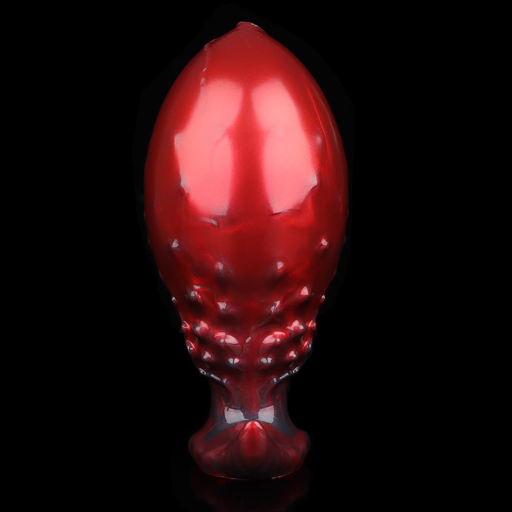 Red Black Sailboat Inflatable Dildo