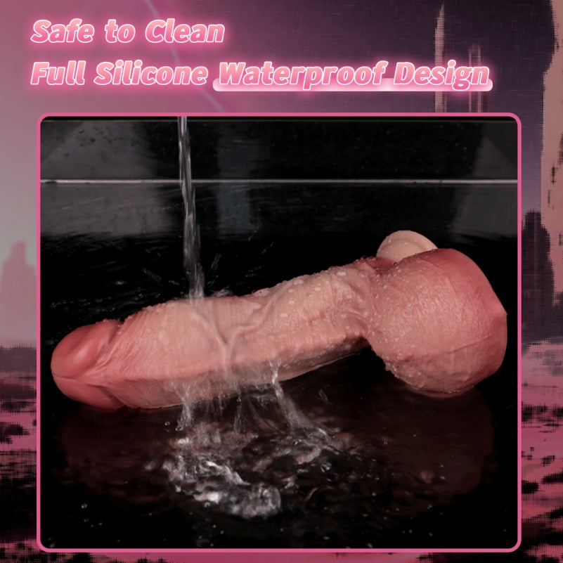 Realistic Silicone Touch Dildo – Dual-Layer Design for Vaginal Pleasure