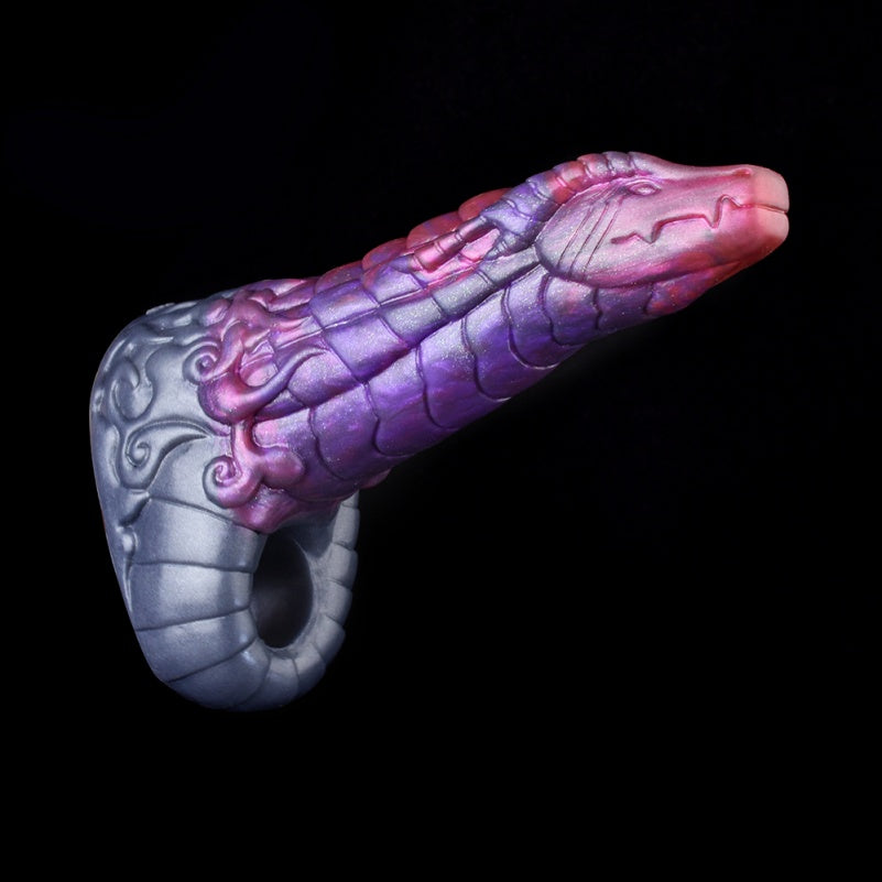 Fantasy Mecha Dragon Penis Sleeve – 5.5-Inch Cock Extender for Enhanced Control & Stimulation