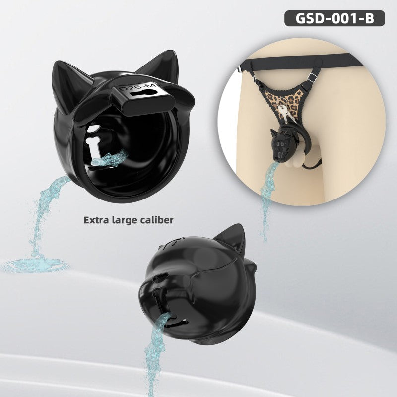 Puppy Head Chastity Cage Set with Underwear & Plug-GSD Series
