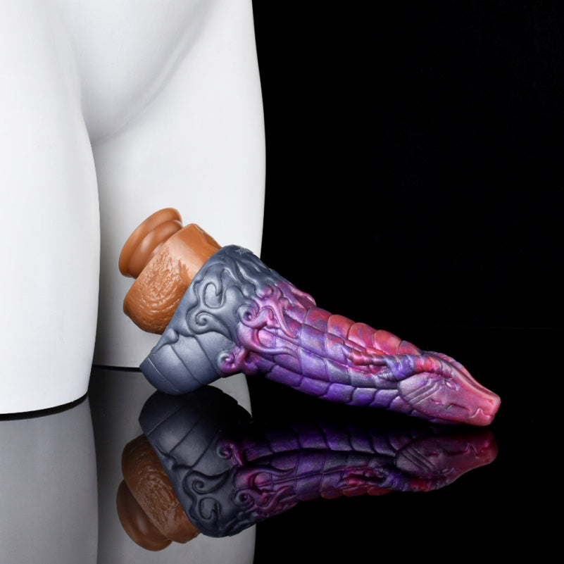 Fantasy Mecha Dragon Penis Sleeve – 5.5-Inch Cock Extender for Enhanced Control & Stimulation