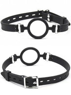 Silicone Ring Gag Oral Restraint Sex Toys - Bondage Silicone Ballgag Harness Adjustable Size