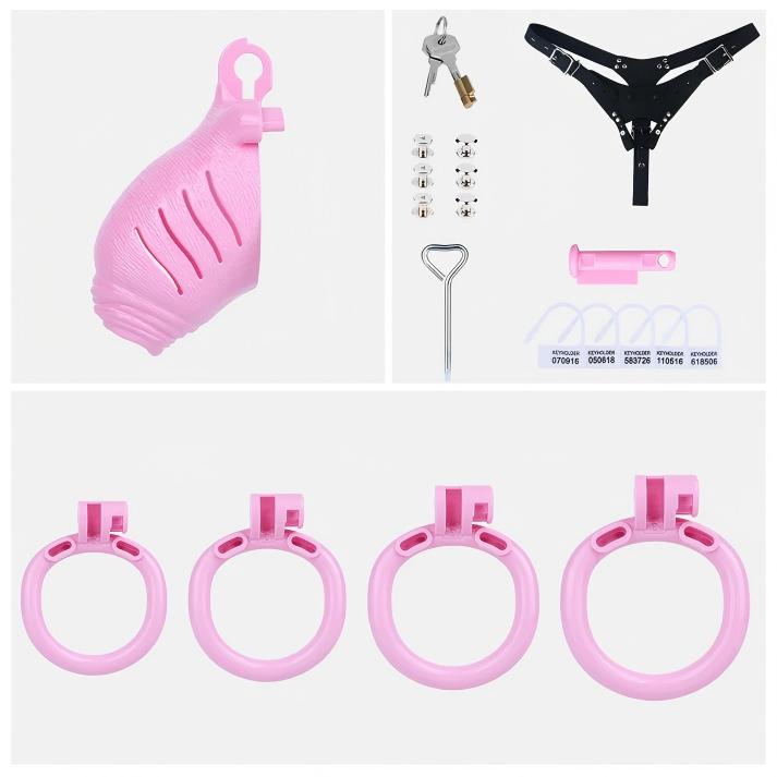 Foreskin Style Chastity Cage – Realistic ABS Resin Design for Everyday Wear