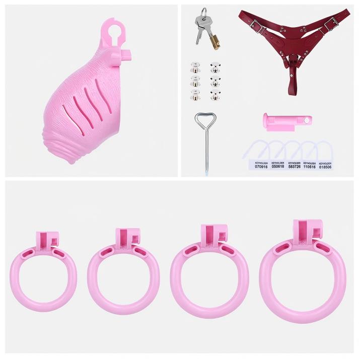 Foreskin Style Chastity Cage – Realistic ABS Resin Design for Everyday Wear