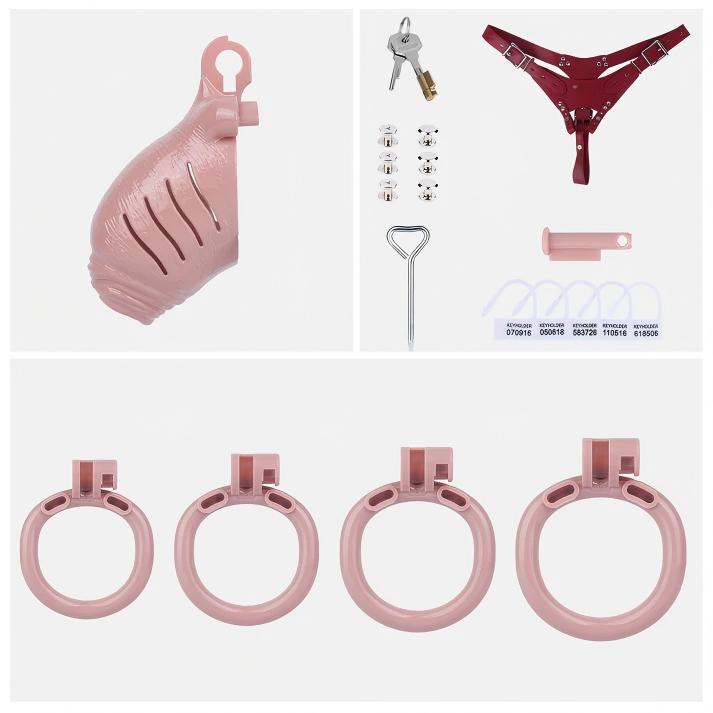 Foreskin Style Chastity Cage – Realistic ABS Resin Design for Everyday Wear