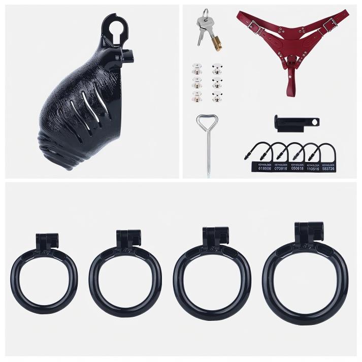 Foreskin Style Chastity Cage – Realistic ABS Resin Design for Everyday Wear