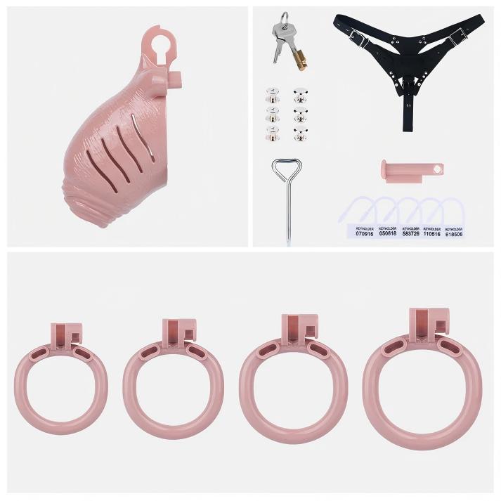 Foreskin Style Chastity Cage – Realistic ABS Resin Design for Everyday Wear