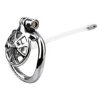 Stainless Steel Cock Torture Device with Removable Spikes | Adjustable Spiked Chastity Cage