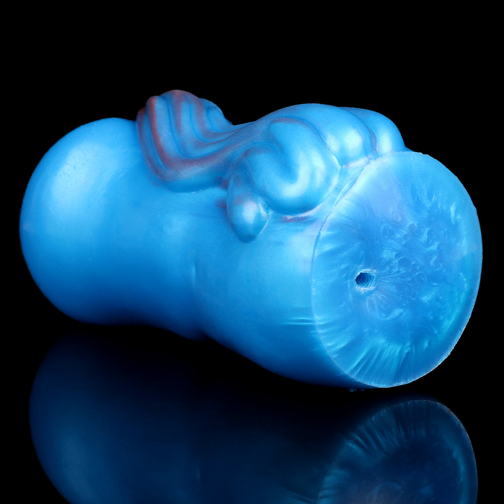 Horse Pussy Vibrating Masturbator — Dual-Entry Animal Pocket Pussy with Bullet Vibrator by Domlust