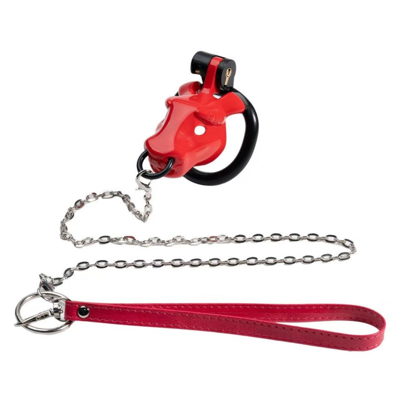 PU Leather Chain Leash Attachment