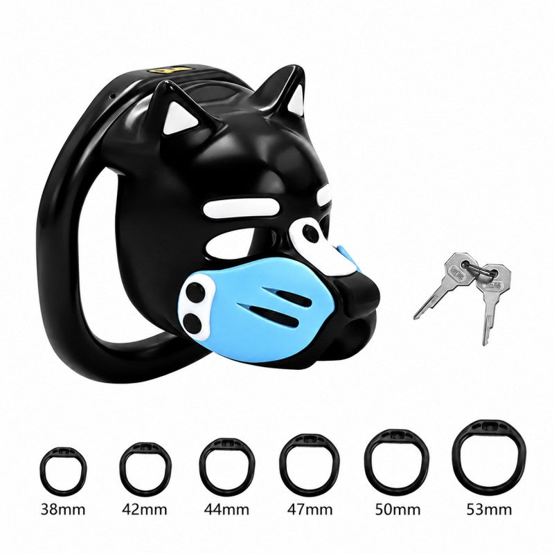 Puppy Head Chastity Cage