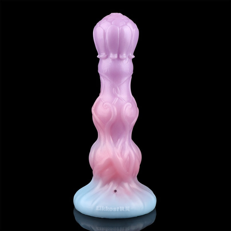 Domlust Bloom – Inflatable Fantasy Dragon Dildo | Gradient Silicone with Locking Ring & Pump