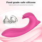 Clit Clamps G Spot Vibrator - Double End Clitoral Female Sex Toys