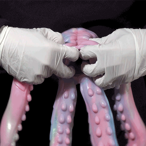 Giant Octopus Fantasy Sex Doll – Platinum Silicone Tentacle Blowjob Masturbator for Men