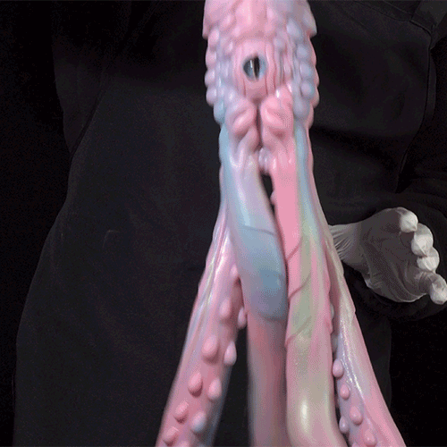 Giant Octopus Fantasy Sex Doll – Platinum Silicone Tentacle Blowjob Masturbator for Men