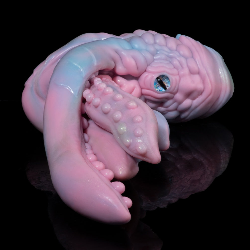 Giant Octopus Fantasy Sex Doll – Platinum Silicone Tentacle Blowjob Masturbator for Men