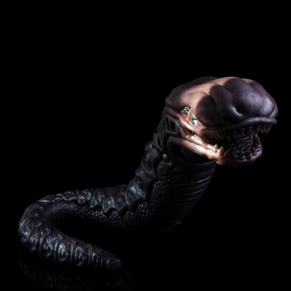 Domlust Magma Serpent — Fantasy Lava Snake Alien Pocket Pussy | 20-Inch Deep Throat Fetish Masturbator