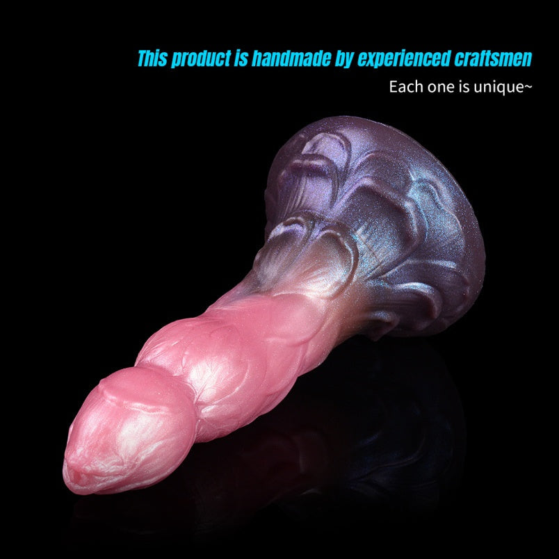 Fantasy Monster Dildo Dual-Layer – Dragon Dog Alien Silicone Beast Sex Toy | Domlust