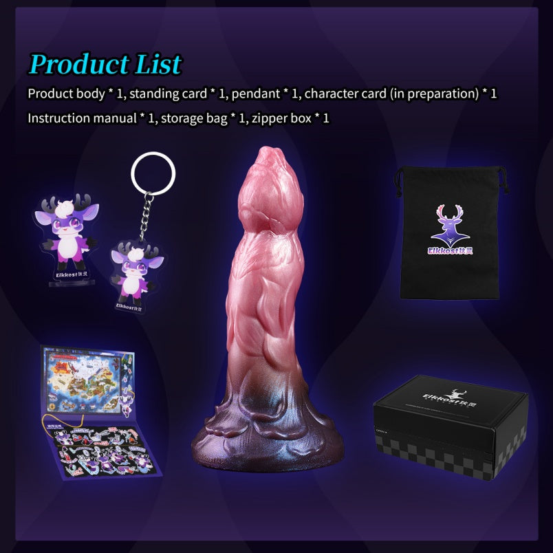 Fantasy Monster Dildo Dual-Layer – Dragon Dog Alien Silicone Beast Sex Toy | Domlust