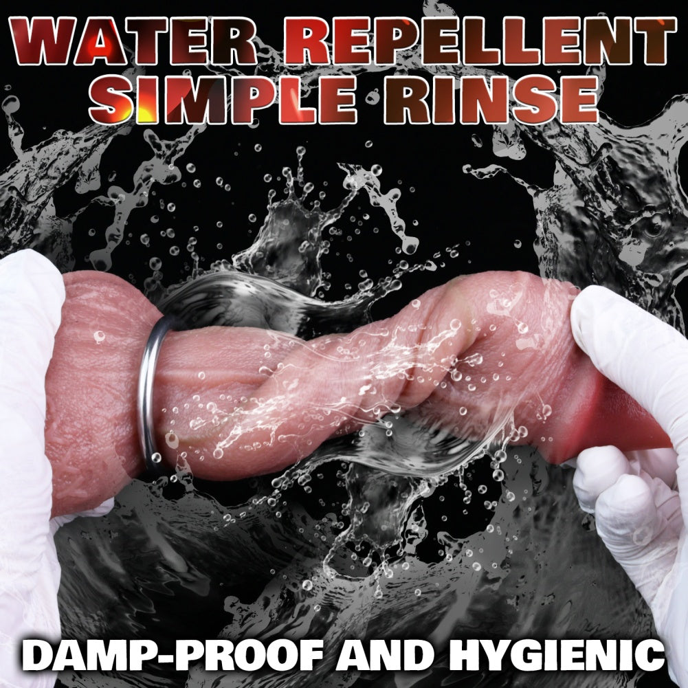 Realistic Ovipositor Dildo – Flesh-Tone Egg-Laying Fantasy Dildo with Suction Cup | Platinum Silicone