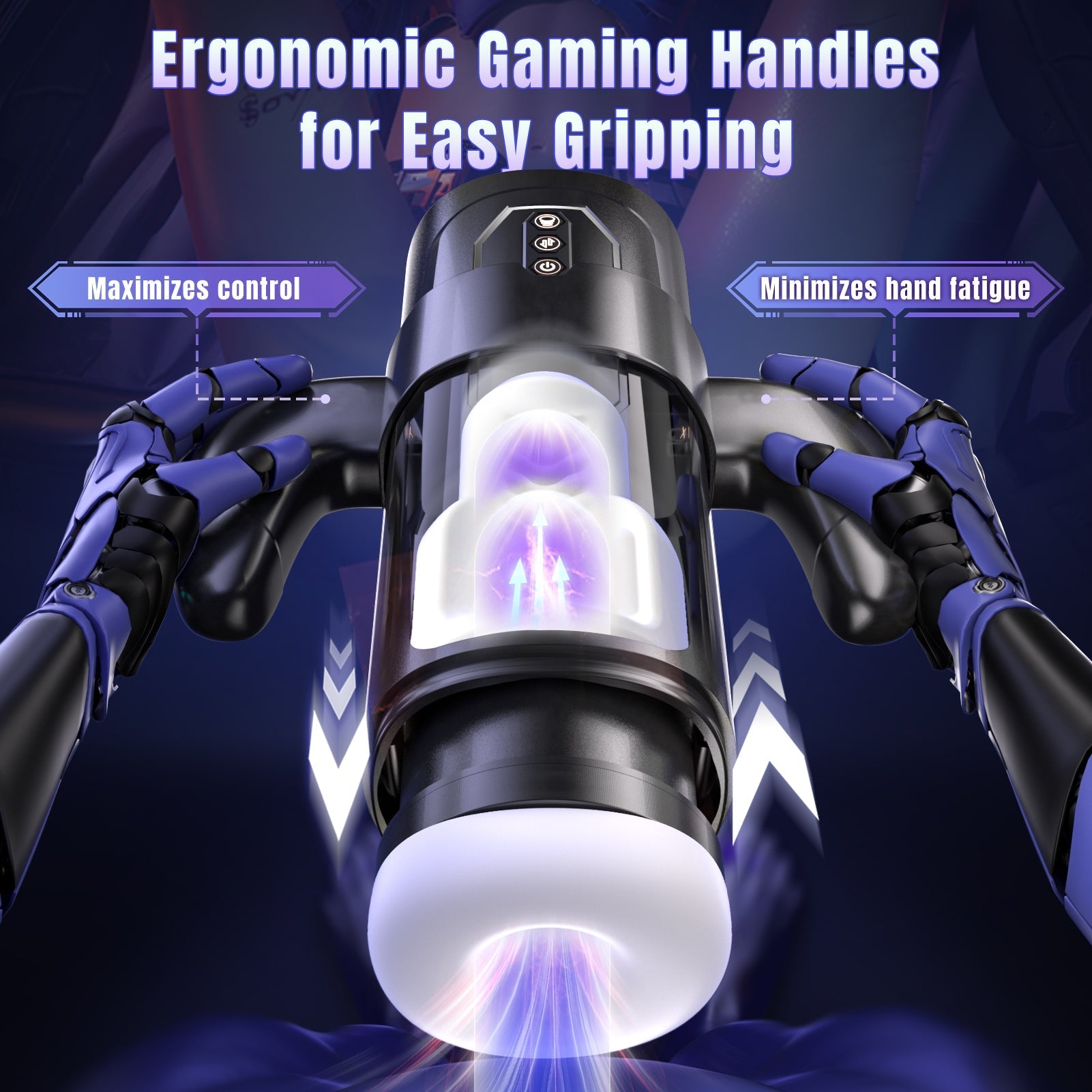 6 - in - 1 Automatic Male Masturbator Cup with Thrusting - Tarisss Sex Toy Store