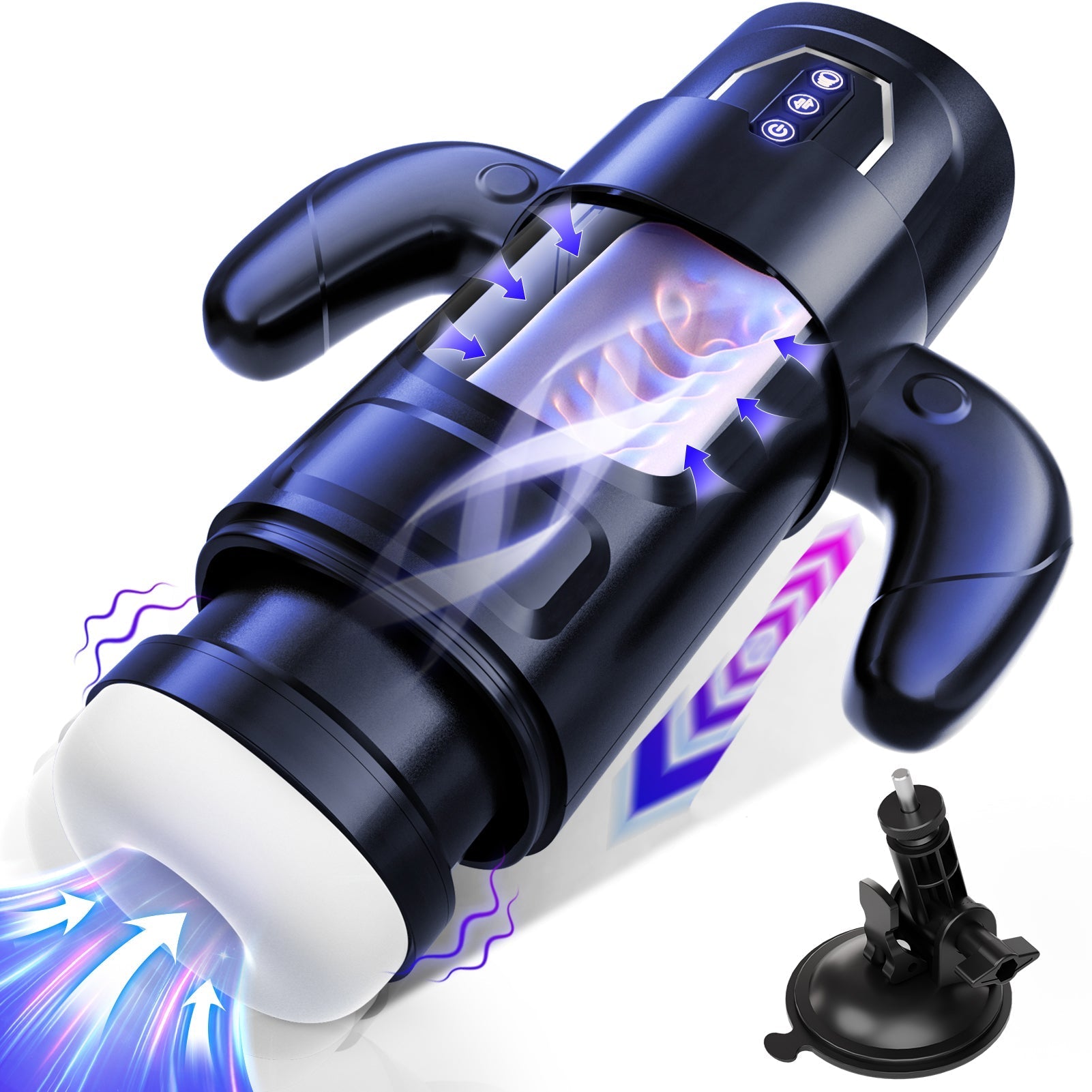6 - in - 1 Automatic Male Masturbator Cup with Thrusting - Tarisss Sex Toy Store