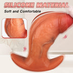 6 Inch Silicone Anal Butt Plug with 10 Vibrations - Tarisss Sex Toy Store