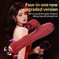 Fantasy Thrusting Vibration G-Spot Magic Wand - Clit Sucker Oral Female Masturbation Toy