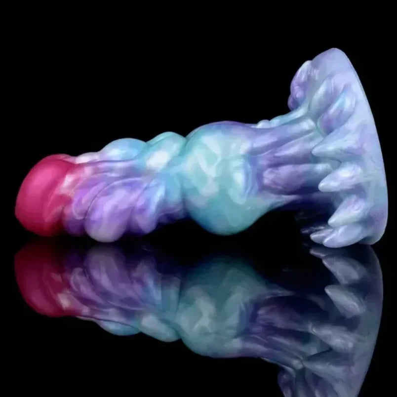 Alien Knotted Dildo | Fantasy Monster Silicone Dog Knot – Domlust