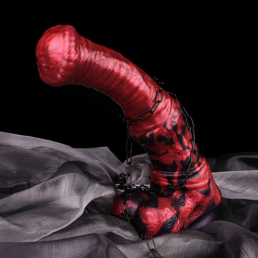 Horse Dildo 11.81 Inch – Monster Equine Fantasy Silicone Huge Dildo | Domlust