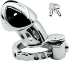 Metal Cock Design Adjustable Chastity Cage – Ring Sizes 32mm to 50mm