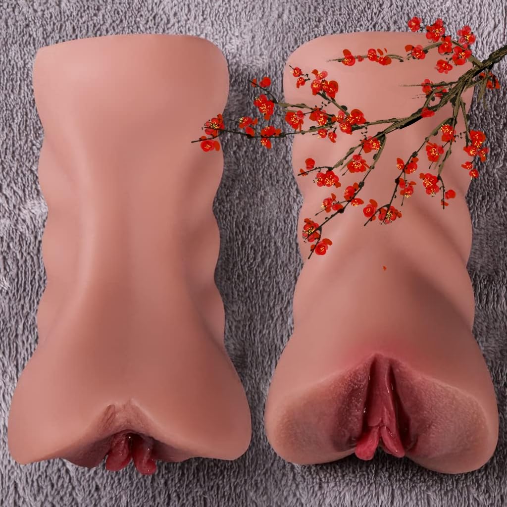 Ebony Pocket Pussy – Realistic Vaginal Silicone Masturbator | Domlust NobleSculpt