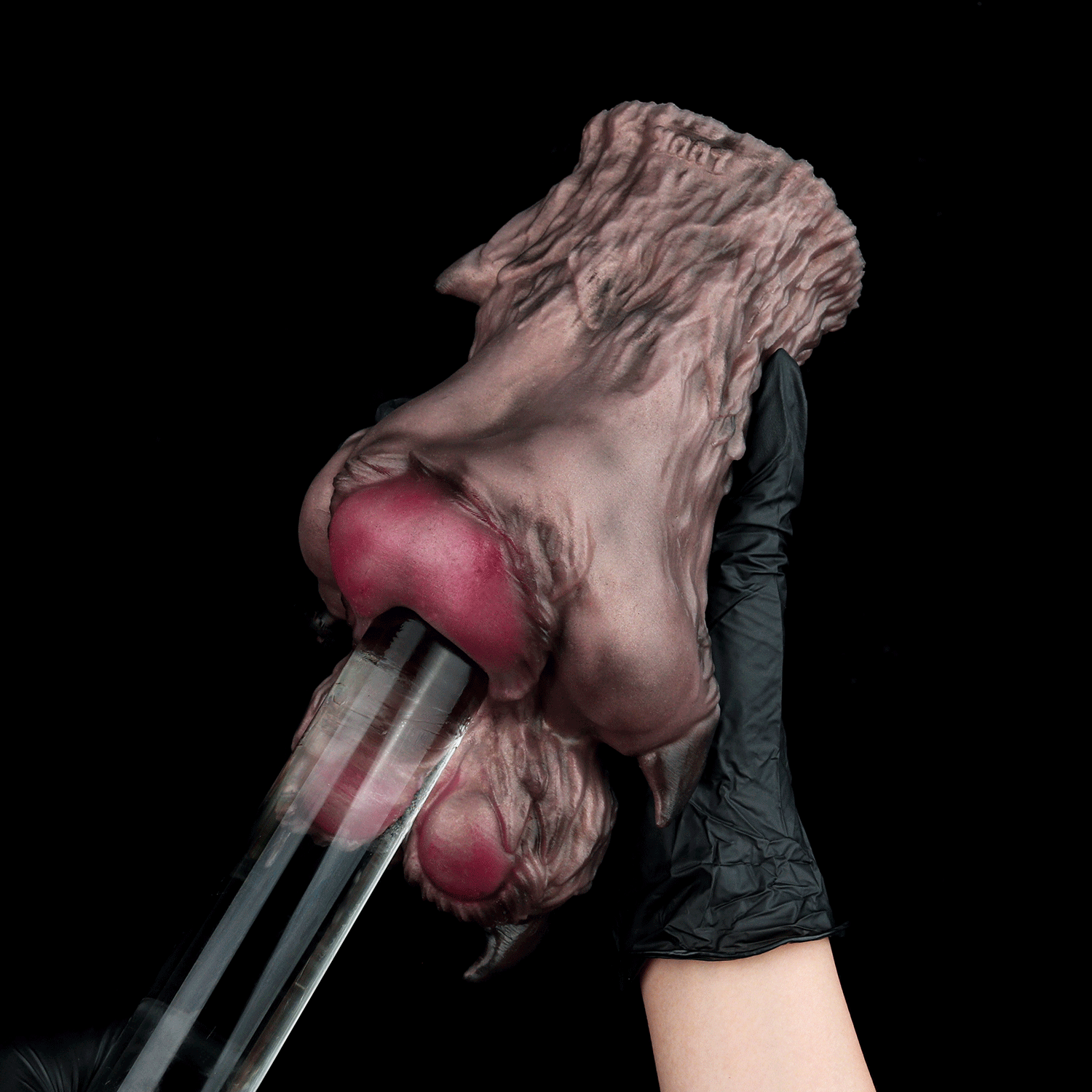 Jackal Dune Wolf Claw Pocket Pussy – Alien Beast Platinum Silicone Male Sex Toy