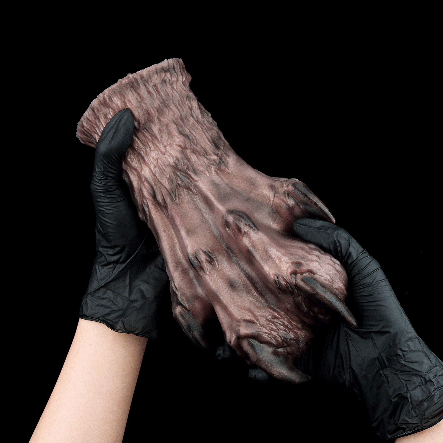 Jackal Dune Wolf Claw Pocket Pussy – Alien Beast Platinum Silicone Male Sex Toy