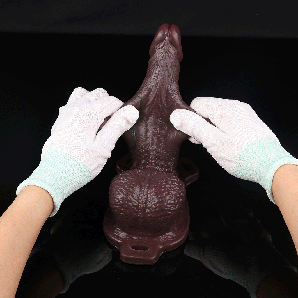 Strap-on 7.47" Realistic Silicone Penis Sleeve - Girth Enhancer with Internal Stimulation