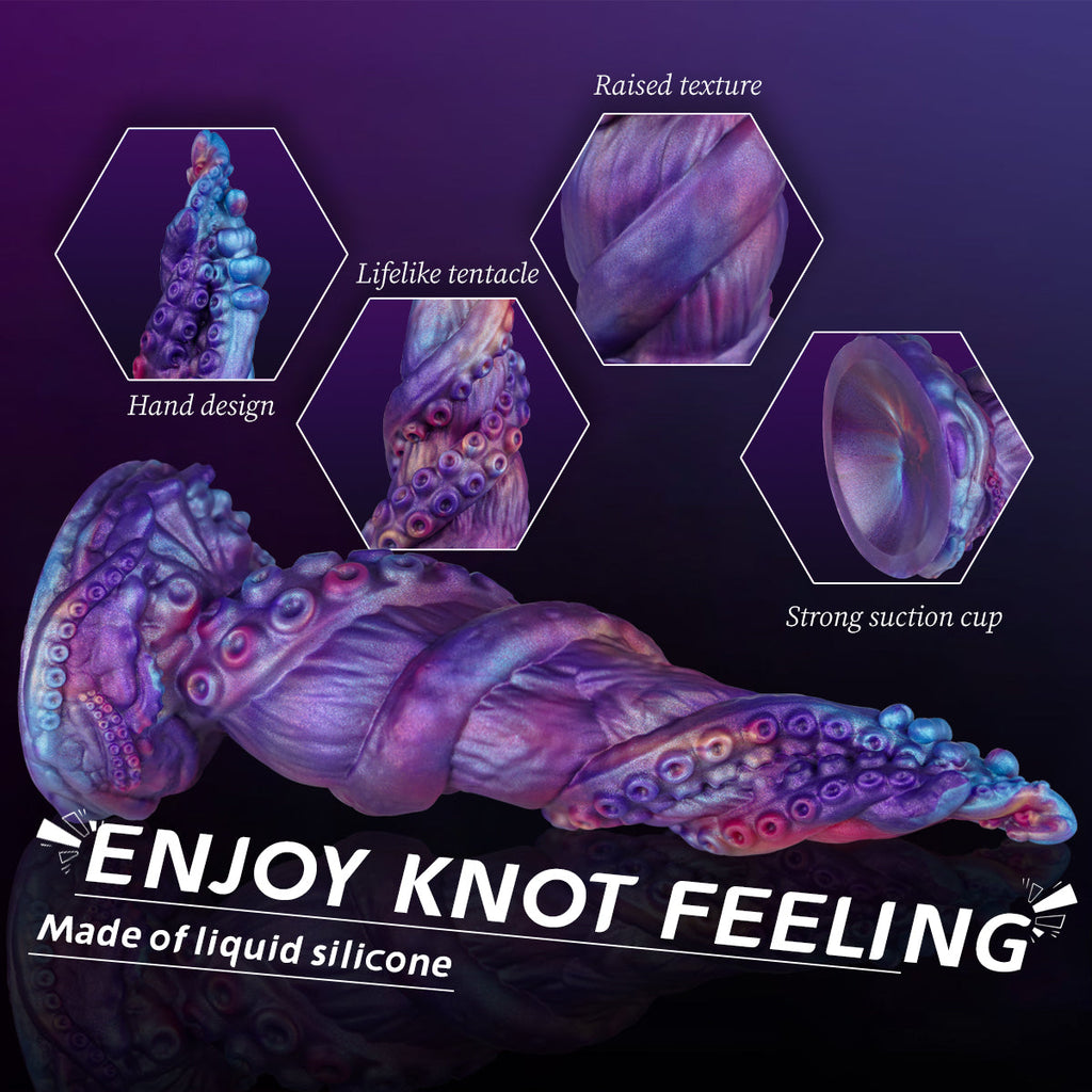Realistic Octopus Tentacle Dildo - Fantasy Monsterdildo Women Masturbating Butt Plug