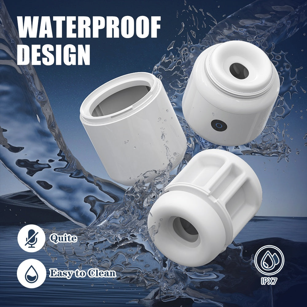 Suction Vibrating Penis Male Masturbator - Smart Waterproof Male Silicone Masturbation Cup