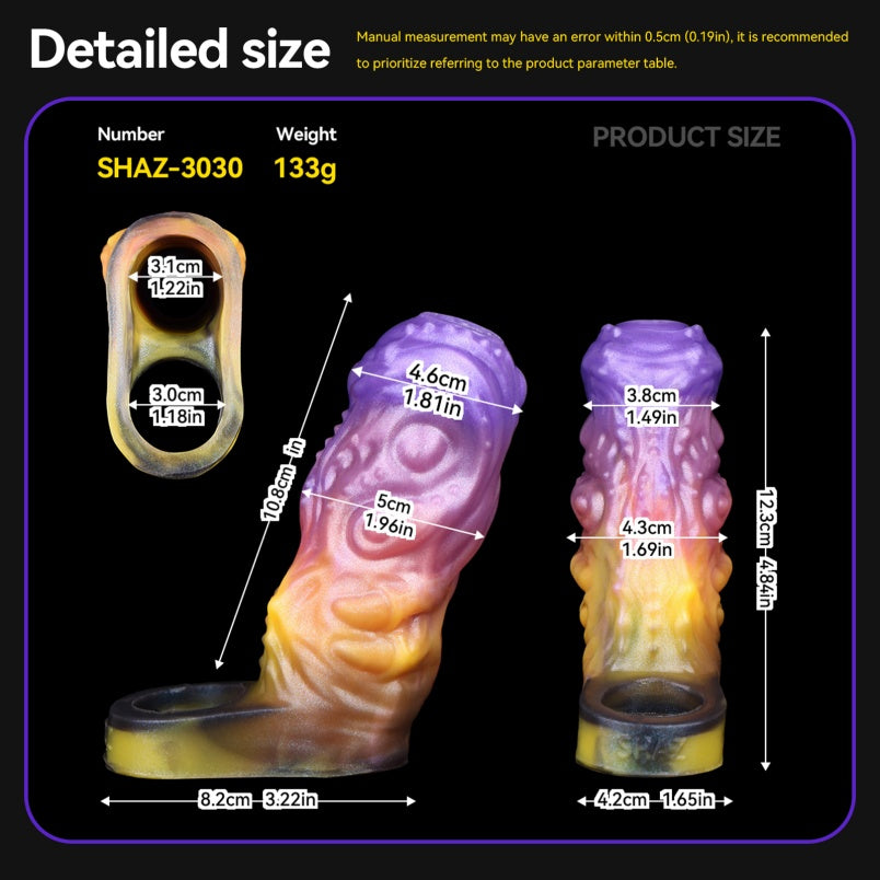Tentacle Fantasy 5 Inch Penis Sleeve – Deep-Sea Alien Invasion Sex Toys for Male Desire
