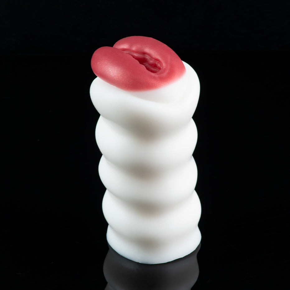 Snow Leopard Furry Pocket Pussy – Detachable Fur Animal Masturbator | Platinum Silicone