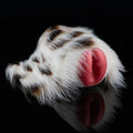 Snow Leopard Furry Pocket Pussy – Detachable Fur Animal Masturbator | Platinum Silicone