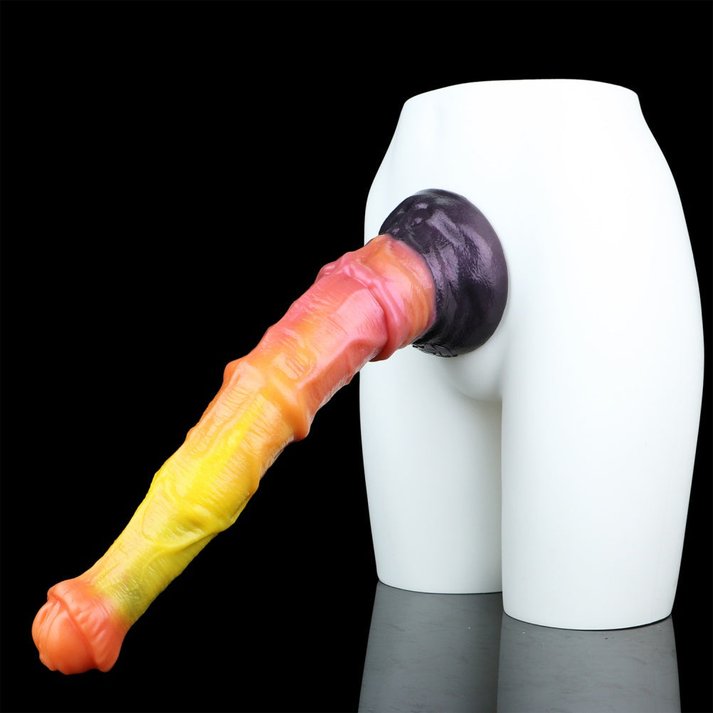 Domlust Wild Gallop Horse Dildo – Dual Density Silicone Giant Fantasy Cock with Suction Base