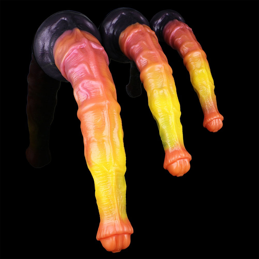 Domlust Wild Gallop Horse Dildo – Dual Density Silicone Giant Fantasy Cock with Suction Base