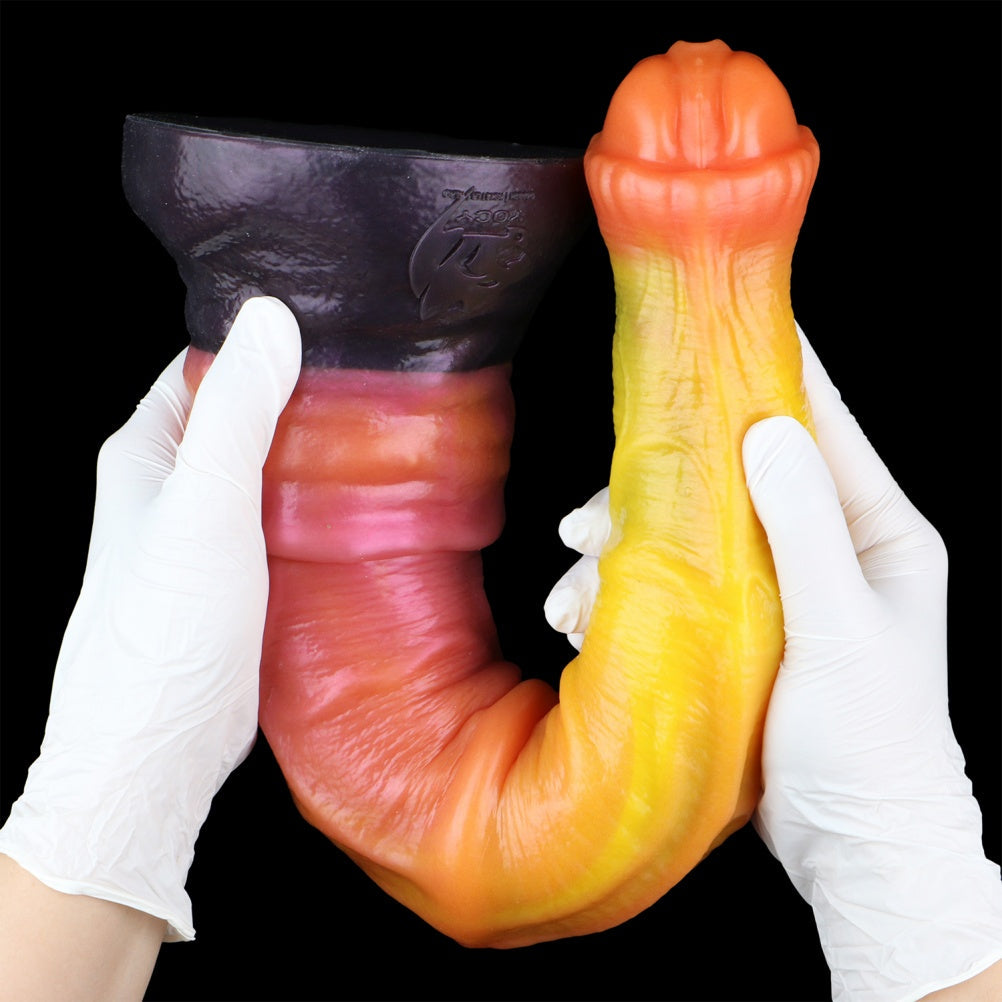 Domlust Wild Gallop Horse Dildo – Dual Density Silicone Giant Fantasy Cock with Suction Base
