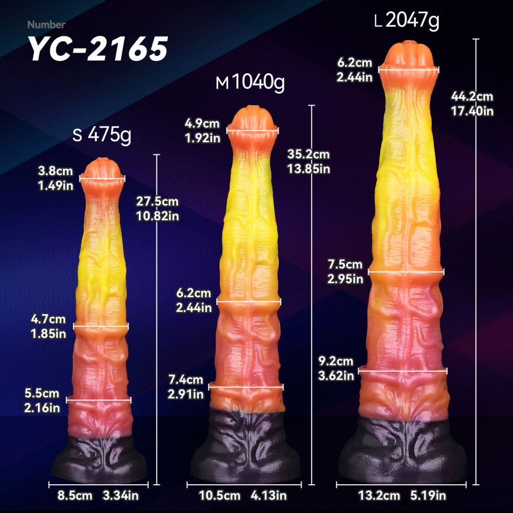 Domlust Wild Gallop Horse Dildo – Dual Density Silicone Giant Fantasy Cock with Suction Base