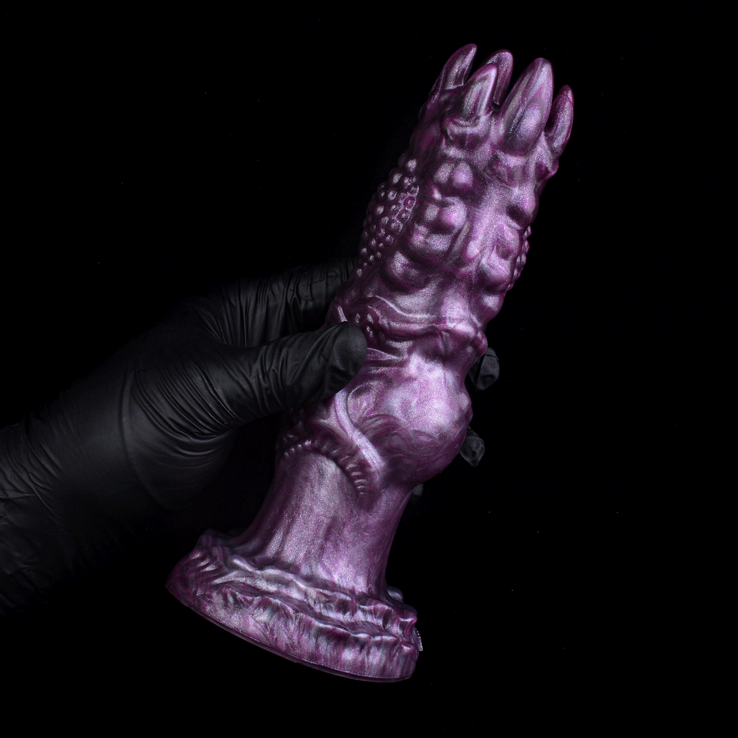 Tentacle Crown Ovipositor– Monster Fetish Fantasy Dildo with Silicone Eggs & Suction Cup